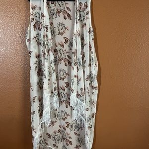 Cover up long and white